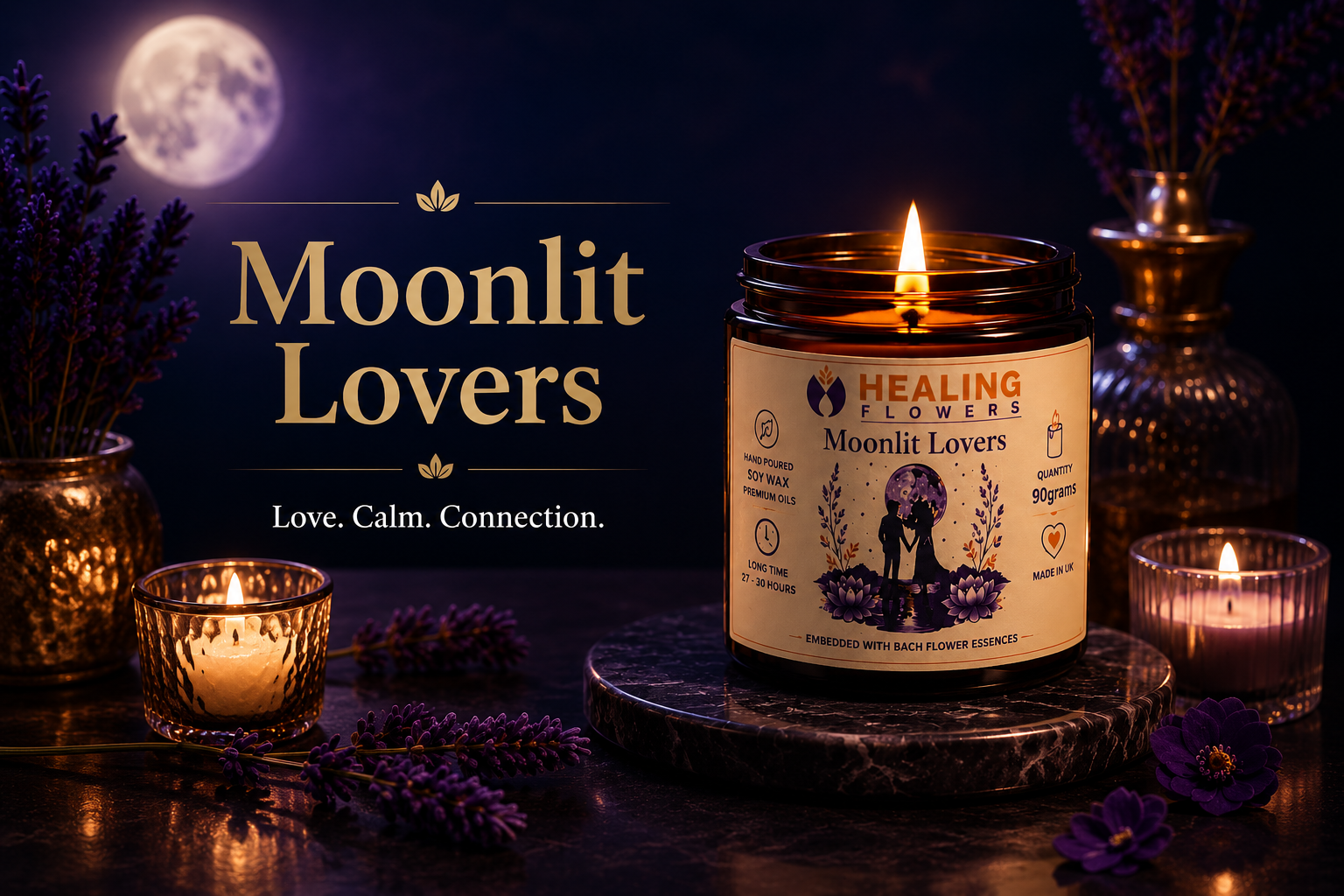 Moonlit Lovers Candles