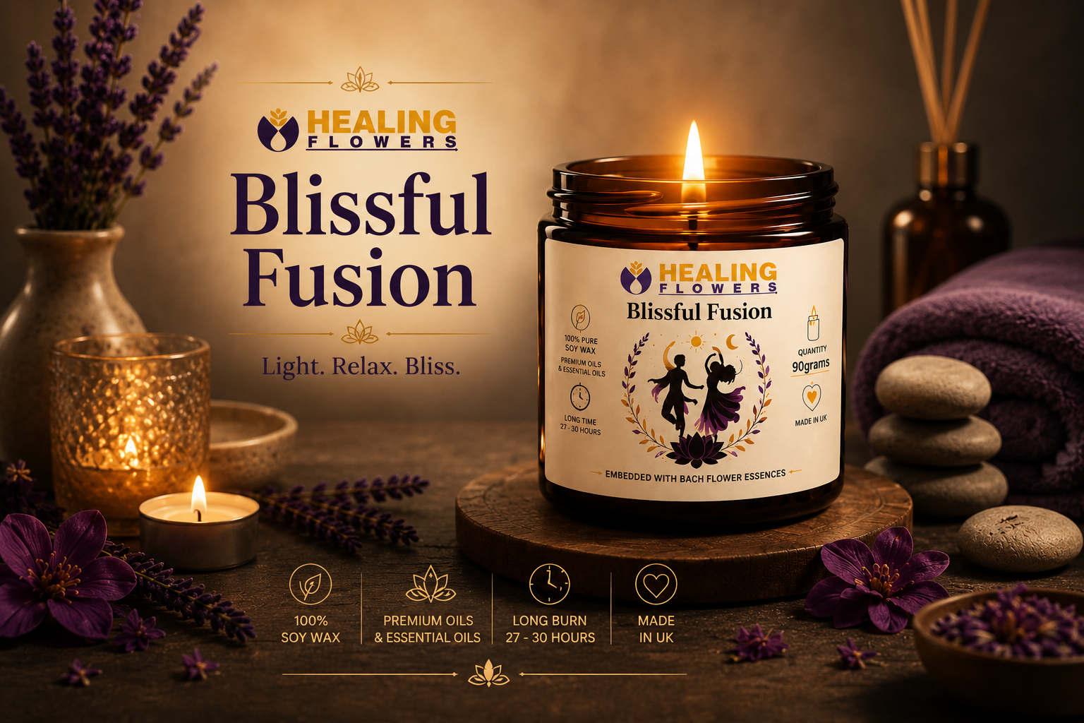 Blissful Fusion Candles